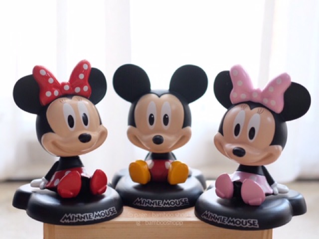 โมเดลหัวโยกได้-mickey-minnie