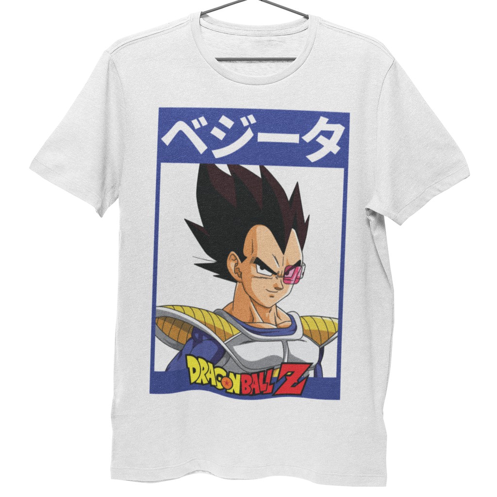 เสื้อยืด-unisex-รุ่น-เบจิต้า-vegeta-edition-t-shirt-ดราก้อนบอลแซด-dragon-ball-z-สวยใส่สบายแบรนด์-khepri-100-cotton