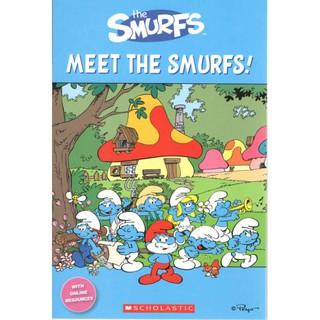 DKTODAY หนังสือ POPCORN READERS STARTER:MEET THE SMURFS!
