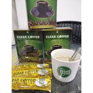 1 กล่อง กาแฟเคลียร์ clear coffeeกาแฟเพื่อสุขภาพบำรุงสายตา