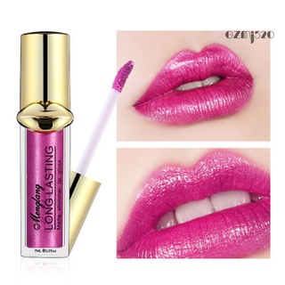【AG】Menglang Waterproof Pearlescent Lip Gloss Long-lasting Moisturizer Lipstick