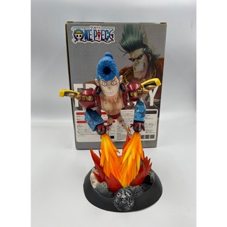 SS Toys โมเดล วันพีช แฟรงค์กี้ Franky แอ็คชั่น สูง22ซม.(งานจีน)