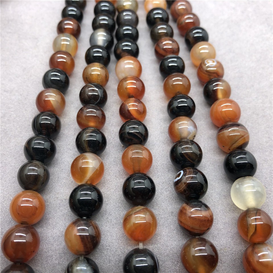 ภาพหน้าปกสินค้าDream Agate Beads ดรีมอาเกตลูกปัด 4-12 มิลลิเมตรรอบธรรมชาติหลวมหินลูกปัด Diy สำหรับเครื่องประดับสร้อยข้อมือ จากร้าน wenwo.th บน Shopee