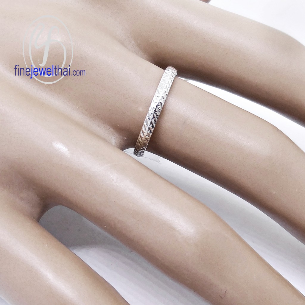 finejewelthai-แหวนเงิน-เงินแท้925-แหวนหมั้น-แหวนแต่งงาน-silver-wedding-ring-r123900