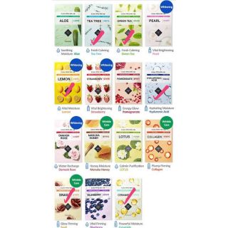 10แถม1 
Etude 0.2 Therapy Air Mask Sheet 20 ml.  มาร์ก etude เลือกสูตรได้ คละได้