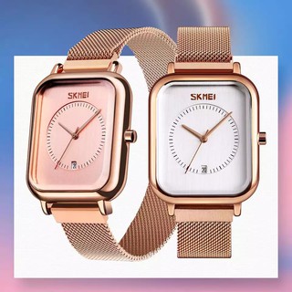 ภาพขนาดย่อของภาพหน้าปกสินค้าSKMEI 9207 นาฬิกาข้อมือผู้หญิงมีวันที่ สายแม่เหล็ก กันน้ำ 100% จากร้าน lifetimewatch บน Shopee