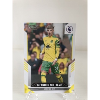 การ์ด 2021-22 Panini Score Premier League Soccer Cards Norwich