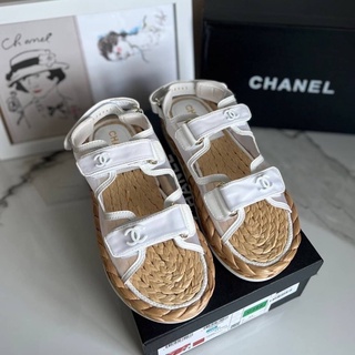 💫รองเท้าแตะแบบสวมรัดส้นผู้หญิงCHANEL”งาน Original+อุปกรณ์ครบ+สวยงามรับประกันสินค้าตรงปกตรงสีตรงไซ