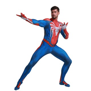 ภาพขนาดย่อของภาพหน้าปกสินค้าInsomniac Games Spiderman ชุดคอสเพลย์ Zentai Spider Man Superhero บอดี้สูทสูท จากร้าน fashionfogimoya.th บน Shopee ภาพที่ 5