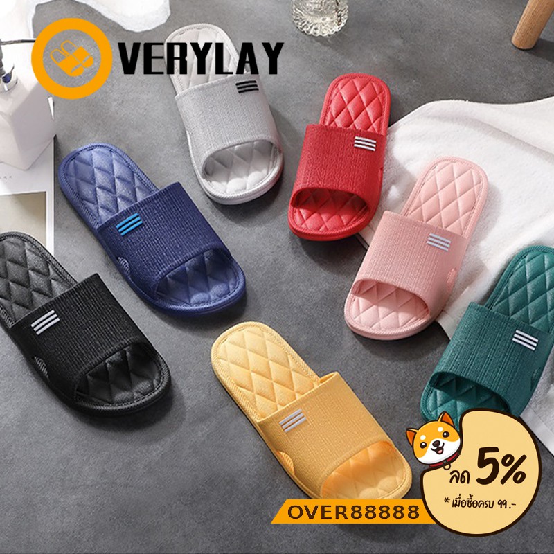 รูปภาพของOverylay รองเท้าเตะใส่ในบ้าน นอกบ้าน รองเท้าเพื่อสุขภาพ รุ่นยางEVA กันลื่น พร้อมส่งลองเช็คราคา