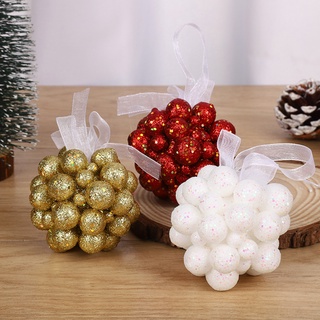 [EPAY] จี้ลูกบอล สําหรับตกแต่งบ้าน ต้นคริสต์มาส ซูเปอร์มาร์เก็ต ของขวัญปีใหม่