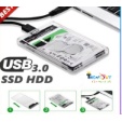 ภาพหน้าปกสินค้า2.5-Inch SATA 3.0 To USB 3.0 Hard Drive Disk Box HDD External Enclosure SATAHDD And SSD -Trans กล่อง แบบใสพร้อมสายusb3.0