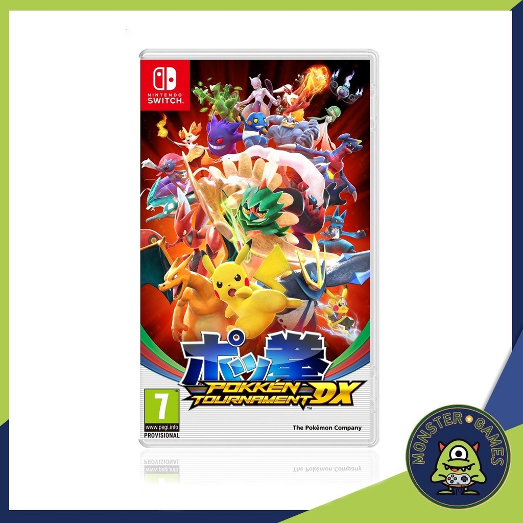 ภาพหน้าปกสินค้าPokken Tournament DX Nintendo Switch game (เกมส์ Nintendo Switch)(ตลับเกมส์Switch)(ตลับเกมส์สวิต)(Pokemon Switch)