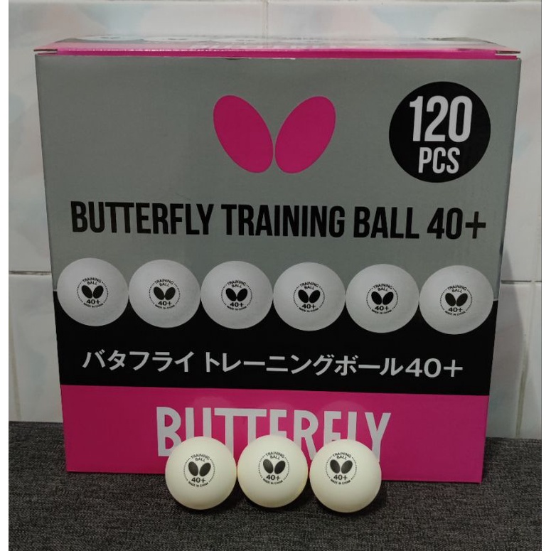 ภาพหน้าปกสินค้าลูกปิงปอง Butterfly Training ball แบ่งขาย (แพค3ลูก) ของแท้100% จากร้าน u_space บน Shopee