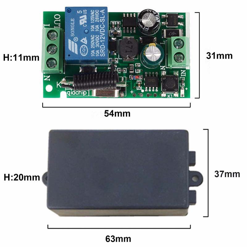 อุปกรณ์รับสัญญาณ-433-mhz-ac-220-v-1ch-relay