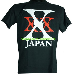 [2022]ผ้าฝ้ายคอกลมเสื้อวง X-Japan เสื้อวงร็อค เมทัล สากล เสื้อวินเทจ เอกซ์เจแปน S-5XL