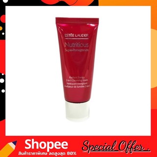 Estee Lauder Nutritious Super-Pomegranate Radiant Energy 2-in-1 Cleansing Foam 30ml.