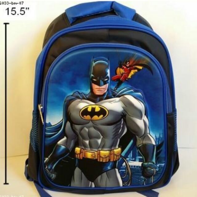 เป้-แบทแมน-batman-ตัวแบดแมน-ด้านหน้านูนขึ้นมาค่ะ-ค่ะ-ขนาด-12x15-5x4นิ้ว