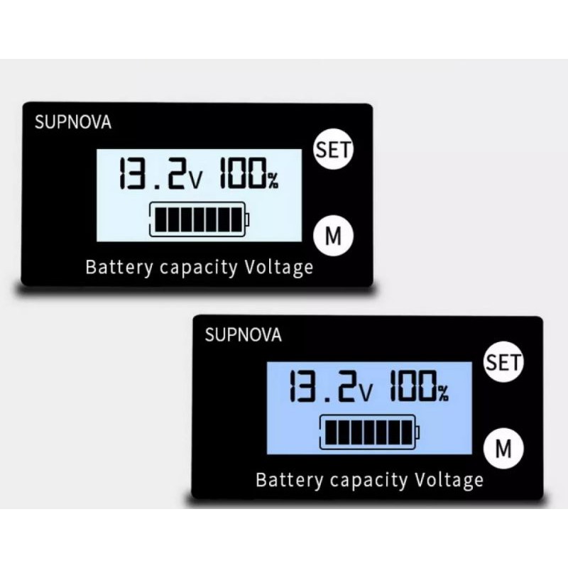 Battery Capacity Voltage Meter (มิเตอร์วัดแรงดันและความจุของแบตเตอรี่