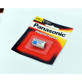 Battery Panasonic#ถ่าน Panasonic CR-2W Lithium 3V.(CR2) ถ่านกล้องฟิล์ม#รับประกันของเเท้เเน่นอนแท้100%