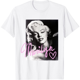 เสื้อยืด พิมพ์ลาย Marilyn Monroe สีดํา และสีขาว สไตล์วินเทจ สําหรับผู้ชาย และผู้หญิง