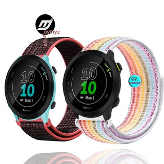 สาย Garmin Forerunner 55 สายรัด  สายรัดข้อมือกีฬา สายไนลอน สำหรับ Garmin Approach S12 สาย นาฬิกาอัฉริยะ