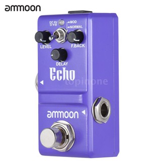 E * M ammoon Nano Series Delay Effect Pedal True Bypass Aluminum Alloy Body