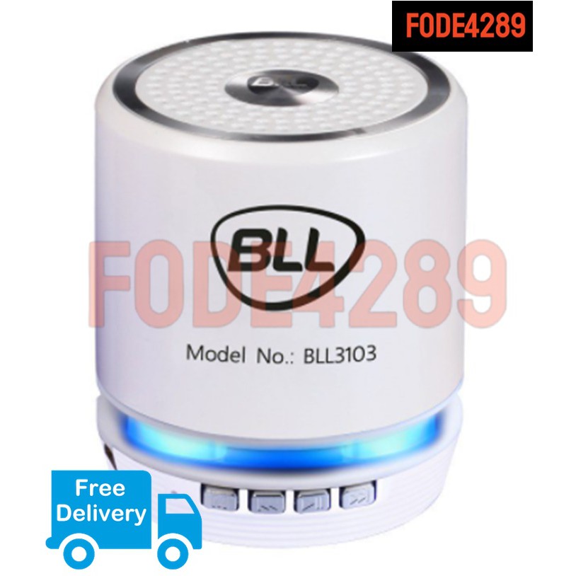 fode4289-ขาว-ลำโพง-ลำโพงมือถือ-ลำโพงไร้สายบลูทูท-ลำโพงบลูทูธ-ลำโพงไร้สาย-portable-mini-speaker-bluetooth-5w