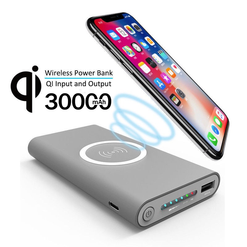 power-bank-30000mah-wireless-portable-charging-2-usb-phone-external-battery-charger-poverbank-for-iphone-and-android