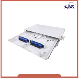 Link UF-4082A FDU SLIDE 12-24C, Slide w/Cover, Rack Mount, w/Tray &amp; Acc. [LGX]