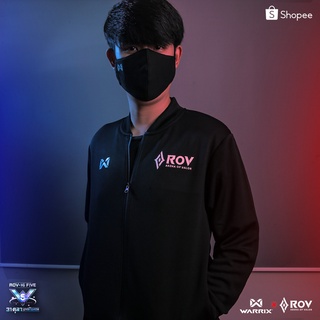 สินค้า ล็อตสุดท้ายกับ WARRIX Jacket x RoV 5th Anniversary  เสื้อแจ็คเก็ตเฟล็กฉลองครบรอบ 5 ปี ROV (WA-214JKAROV1)