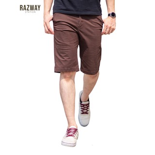 สินค้า Razway กางเกงขาสั้น ผ้ายืดนุ่มสวยทน รุ่น RZ925