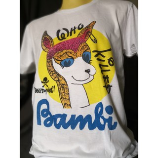 เสื้อยืดเสื้อวงนำเข้า Seditionaries Who Killed Bambi? Sex Pistols ของใหม่ Punk Retro Vintage