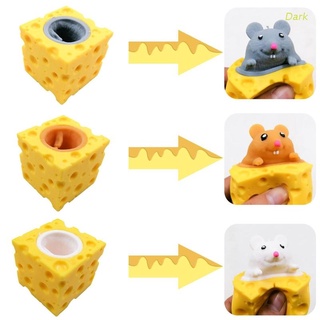 ของเล่นบีบสกุชชี่ รูปชีส แบบนิ่ม แบบพกพา