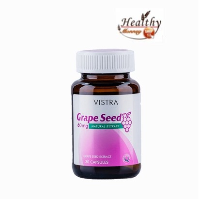 vistra-grape-seed-60-mg-วิสทร้า-สารสกัดจากเมล็ดองุ่น-60-มก-เพิ่มความแข็งแรงของหลอดเลือด-1-ขวด-ขนาด-30-เม็ด-732008