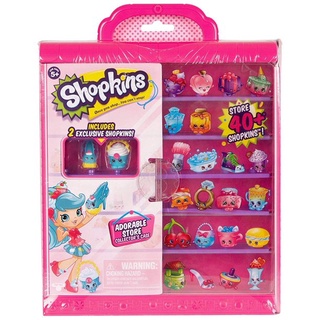 Shopkins Collectors Case Holds up to 60 Shopkins Case Storage Box (Style may vary) Shopkins กล่องเก็บของ (สไตล์อาจแตกต่างกันไป) 60 ชิ้น