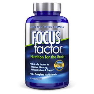 FOCUS factor Nutrition for the Brain Dietary Supplement 180 Tablets