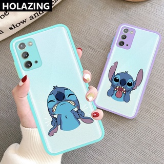 Samsung Galaxy A31 A32 4G A52 A72 5G A11 A51 A71 Galaxy A21S A02S A20S A10S Cartoon Stitch Casing Accurate Protective Hard Scrub Cover Phone Case เคสโทรศัพท์ เคสซิลิโคน