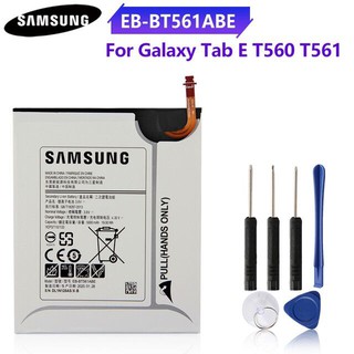 Original แบตเตอรี่ Samsung GALAXY Tab E T560 T561 EB-BT561ABE EB-BT561ABA SM-T560 5000mah