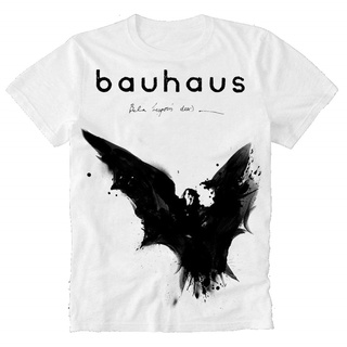 เสื้อผ้าผชเสื้อยืด Bauhaus Album Cover Band 4AD Gothic Rock Indie Bela Lugosi s Dead Peter Murphy Retro Vi DMN สไตล์วินเ