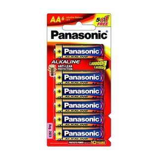 โปรโมชั่น : ทั้งหมด 3 แพ็ค PANASONIC พานาโซนิค ถ่านอัลคาไลน์ ขนาด AA 51 ก้อน