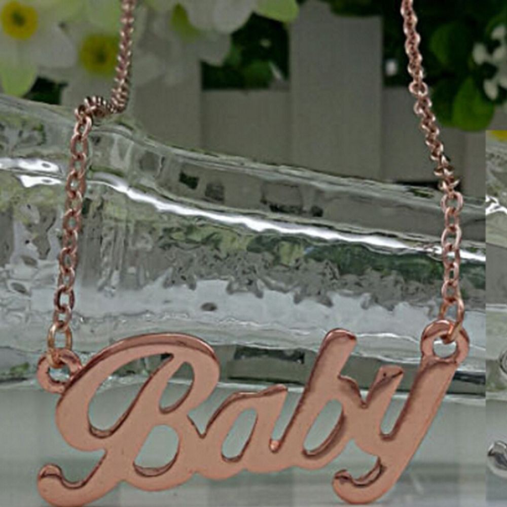 gift-paragraph-european-popular-brand-american-short-choker-baby-letter-necklace-baby-necklace