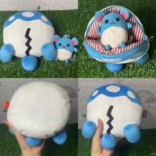 กระเป๋าน้องมาริลลิ โปเกม่อนคอลเลคชั่น Hip Pop Parade Pokemon Center 2015 Hip Pop Parade Campaign Azumarill Plush Pouch