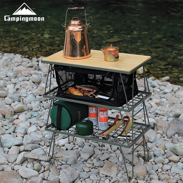 กระเป๋าเก็บอุปกรณ์-campingmoon-t-2303-bg-1235-ใช้คู่กับ-rack-table-เก็บของได้เยอะ