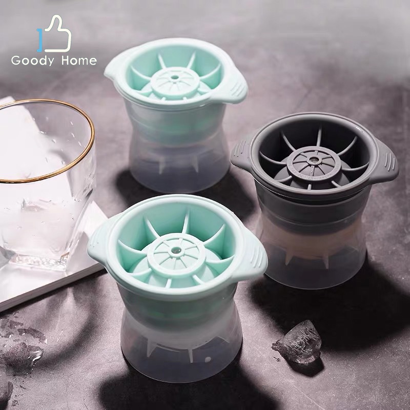 ภาพหน้าปกสินค้าGoody Home แม่พิมพ์ทำน้ำแข็ง Ice Ball Maker ที่ทำน้ำแข็ง แบบก้อนกลม 1 ลูก ต่อหนึ่งแม่พิมพ์