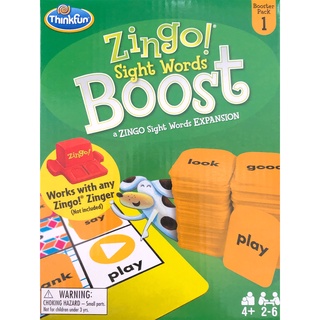 ThinkFun: Zingo!: Sight Words Boost – Booster Pack 1 (Expansion) [BoardGame]