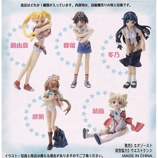 (แท้/มือ1/มือ2) YUJIN Exhaust Figure Plenty of Pretty Sisters Yuma Plenty of Pretty Sisters Sega Premium figure