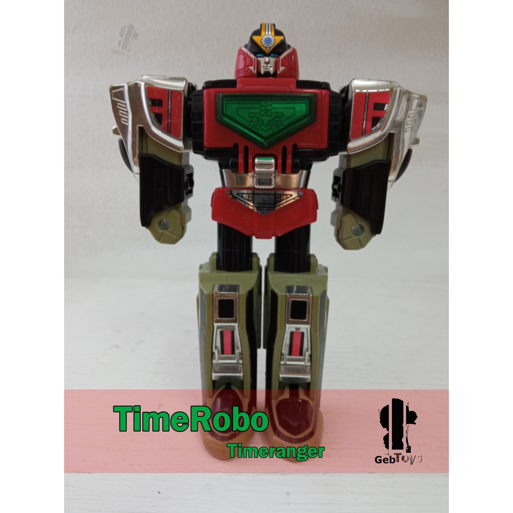 super sentai TimeRobo ขบวนการไทม์เรนเจอร์ งานST1999 | Shopee Thailand
