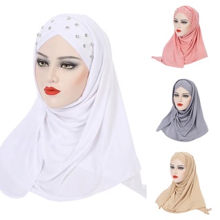 ภาพหน้าปกสินค้าผ้าโพกหัว  สามารถปรับได้ สําหรับผู้หญิงชาวมุสลิม Hijab ผ้าคลุมฮิญาบ ฮิญาบ ที่เกี่ยวข้อง