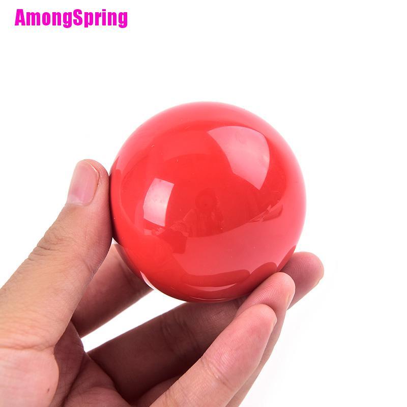 ภาพหน้าปกสินค้า( Amongspring ) บิลเลียดเรซิ่น สีแดง 52 . 5 มม. 1 ชิ้น จากร้าน amongspring.th บน Shopee